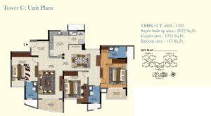 salarpuria-aqua-vista-3-bedroom-floor-plan-bannerghatta
